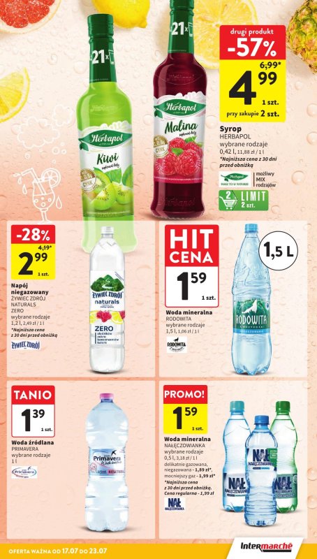 Intermarche - gazetka promocyjna Gazetka od czwartku 17.07 do środy 23.07 - strona 32