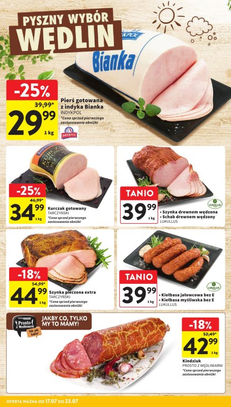Intermarche - gazetka promocyjna Gazetka od czwartku 17.07 do środy 23.07 - strona 17