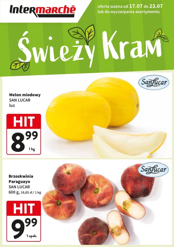 Intermarche - gazetka promocyjna Świeży Kram od czwartku 17.07 do środy 23.07 - strona 2