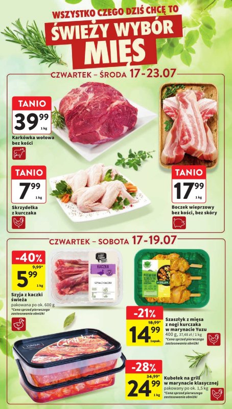 Intermarche - gazetka promocyjna Gazetka od czwartku 17.07 do środy 23.07 - strona 15