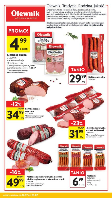 Intermarche - gazetka promocyjna Gazetka od czwartku 17.07 do środy 23.07 - strona 19