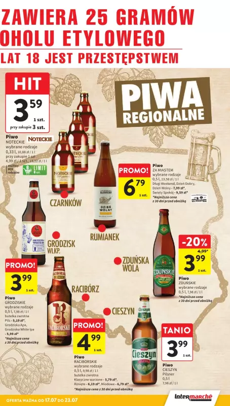 Intermarche - gazetka promocyjna Gazetka od czwartku 17.07 do środy 23.07 - strona 34