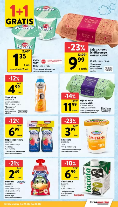 Intermarche - gazetka promocyjna Gazetka od czwartku 24.07 do środy 30.07 - strona 19