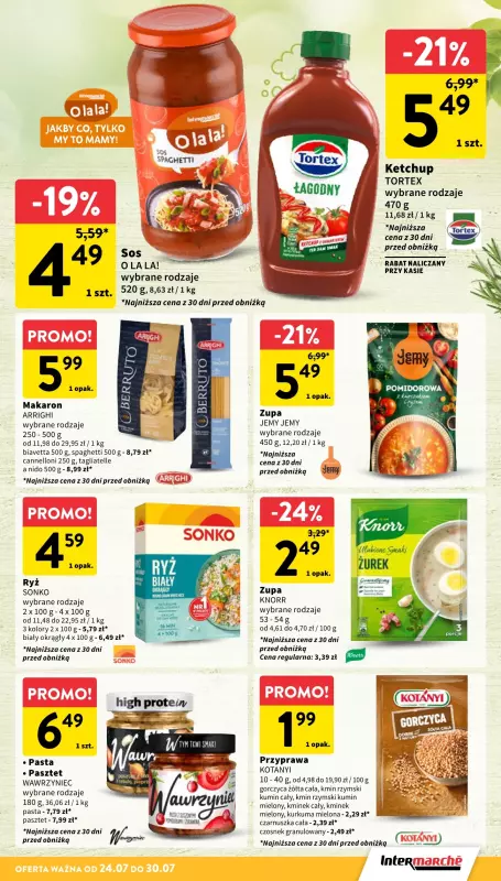 Intermarche - gazetka promocyjna Gazetka od czwartku 24.07 do środy 30.07 - strona 23