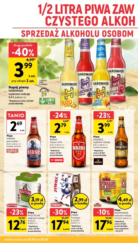 Intermarche - gazetka promocyjna Gazetka od czwartku 24.07 do środy 30.07 - strona 26