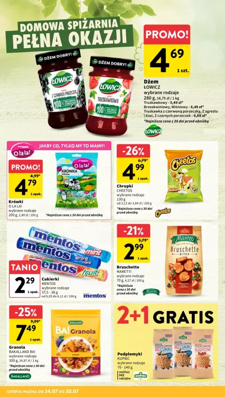 Intermarche - gazetka promocyjna Gazetka od czwartku 24.07 do środy 30.07 - strona 22