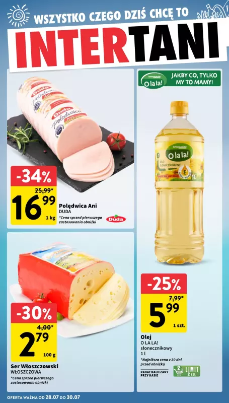 Intermarche - gazetka promocyjna Gazetka od czwartku 24.07 do środy 30.07 - strona 39