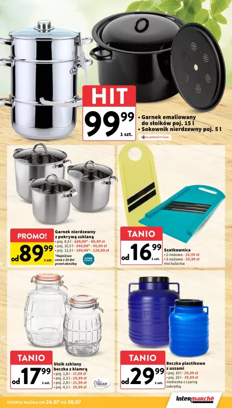 Intermarche - gazetka promocyjna Gazetka od czwartku 24.07 do środy 30.07 - strona 33