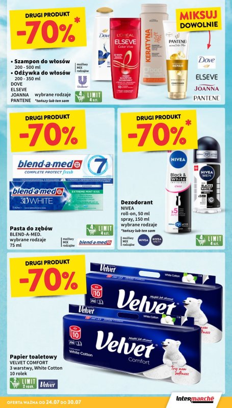 Intermarche - gazetka promocyjna Gazetka od czwartku 24.07 do środy 30.07 - strona 7