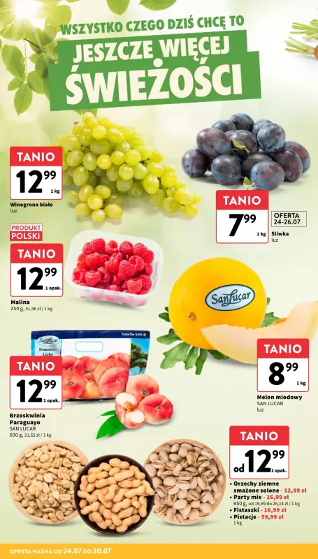 Intermarche - gazetka promocyjna Gazetka od czwartku 24.07 do środy 30.07 - strona 10
