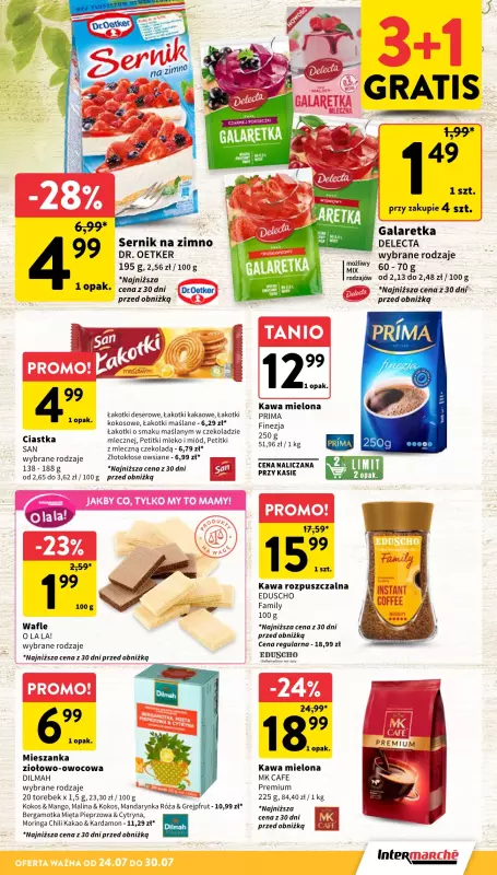 Intermarche - gazetka promocyjna Gazetka od czwartku 24.07 do środy 30.07 - strona 21