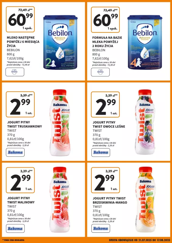 Intermarche - gazetka promocyjna Nowa niższa cena od poniedziałku 21.07 do niedzieli 17.08 - strona 2