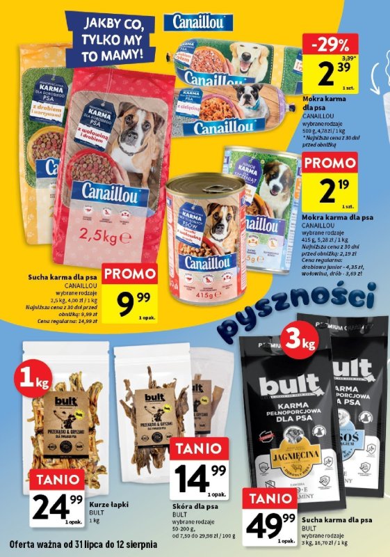 Intermarche - gazetka promocyjna Z miłości do pupila!  do wtorku 12.08 - strona 2