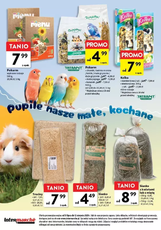 Intermarche - gazetka promocyjna Z miłości do pupila!  do wtorku 12.08 - strona 12
