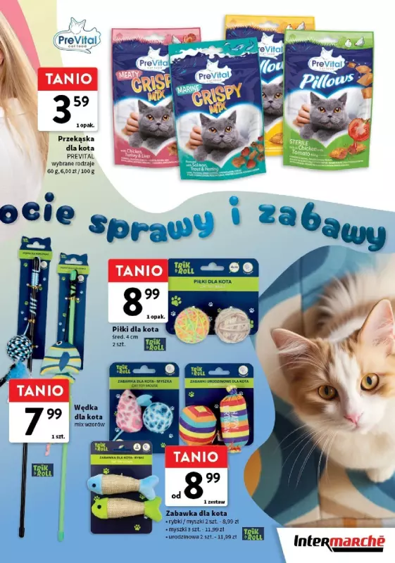 Intermarche - gazetka promocyjna Z miłości do pupila!  do wtorku 12.08 - strona 11