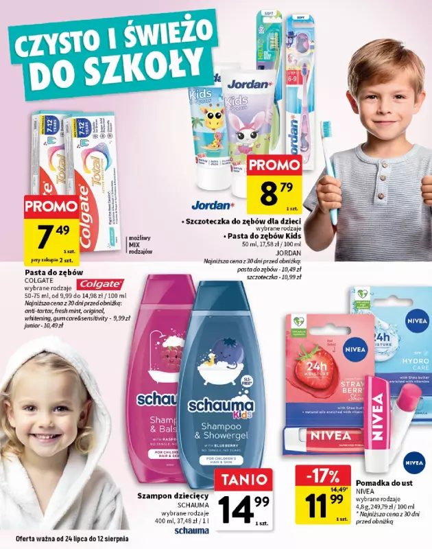Intermarche - gazetka promocyjna Okazje pierwsza klasa  do wtorku 12.08 - strona 12