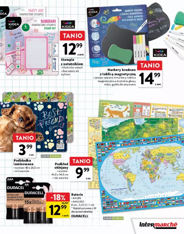 Intermarche - gazetka promocyjna Okazje pierwsza klasa  do wtorku 12.08 - strona 9