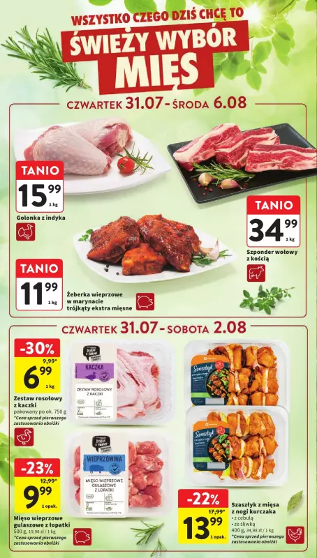 Intermarche - gazetka promocyjna Gazetka od czwartku 31.07 do środy 06.08 - strona 12
