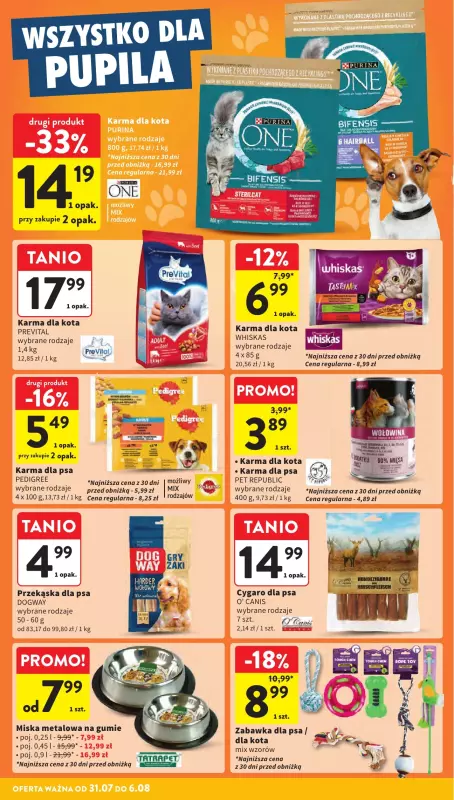 Intermarche - gazetka promocyjna Gazetka od czwartku 31.07 do środy 06.08 - strona 34