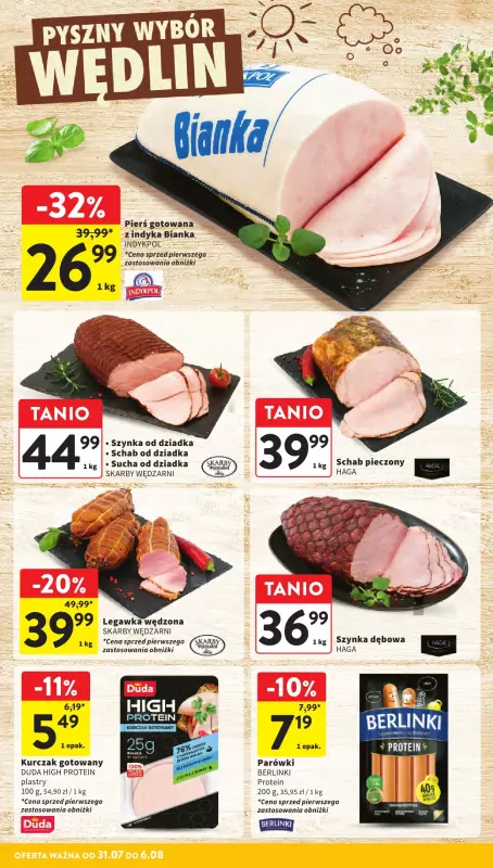 Intermarche - gazetka promocyjna Gazetka od czwartku 31.07 do środy 06.08 - strona 14