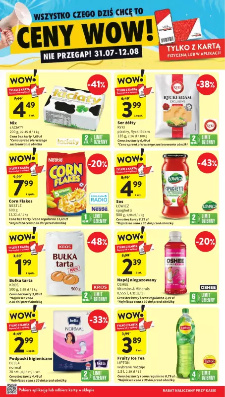 Intermarche - gazetka promocyjna Gazetka od czwartku 31.07 do środy 06.08 - strona 4