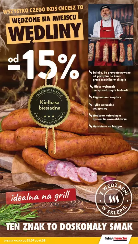 Intermarche - gazetka promocyjna Gazetka od czwartku 31.07 do środy 06.08 - strona 13