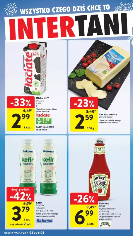 Intermarche - gazetka promocyjna Gazetka od czwartku 31.07 do środy 06.08 - strona 43