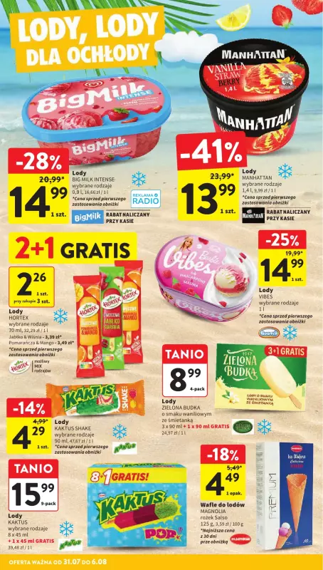 Intermarche - gazetka promocyjna Gazetka  do środy 06.08 - strona 24