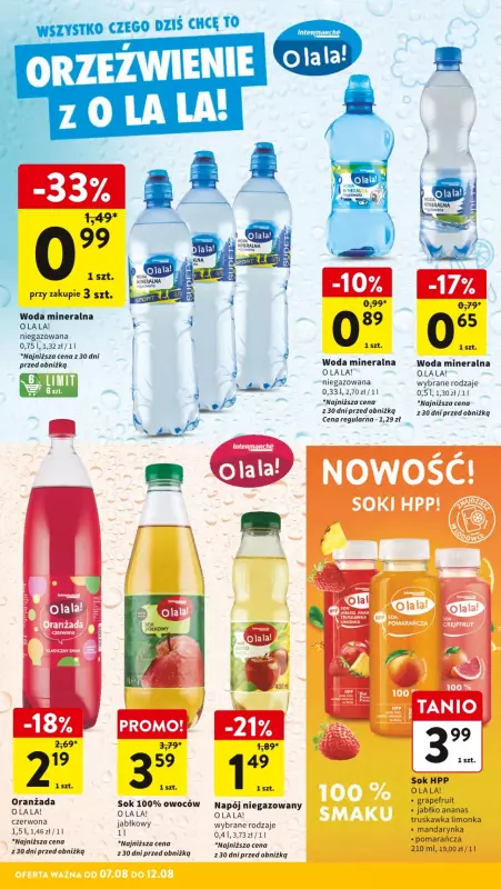 Intermarche - gazetka promocyjna Gazetka od czwartku 07.08 do wtorku 12.08 - strona 32