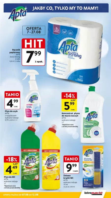 Intermarche - gazetka promocyjna Gazetka od czwartku 07.08 do wtorku 12.08 - strona 33