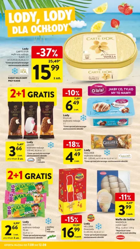 Intermarche - gazetka promocyjna Gazetka od czwartku 07.08 do wtorku 12.08 - strona 22