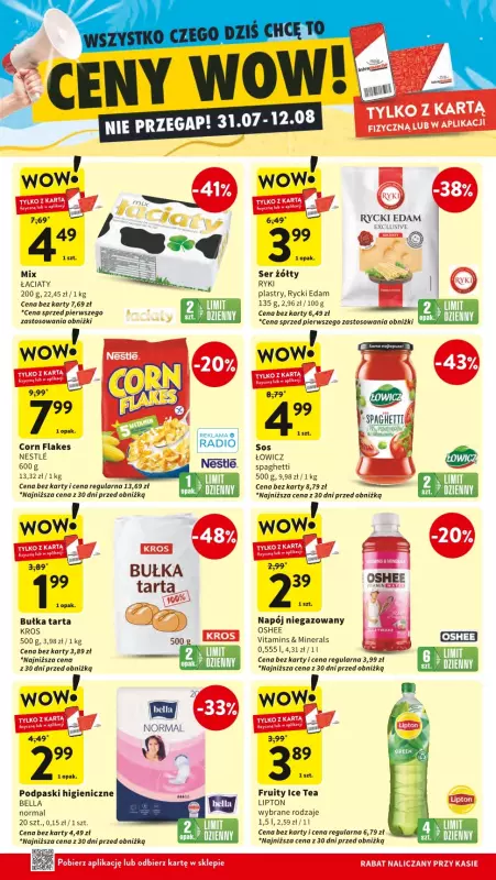 Intermarche - gazetka promocyjna Gazetka od czwartku 07.08 do wtorku 12.08 - strona 7