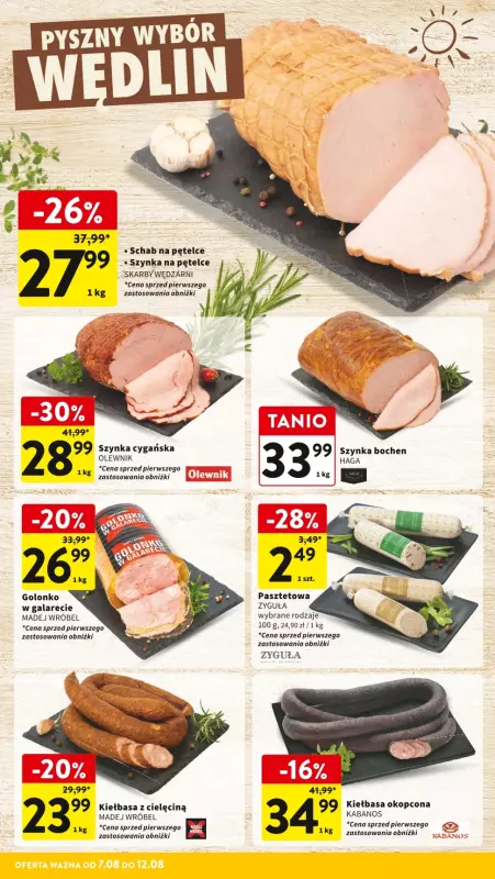 Intermarche - gazetka promocyjna Gazetka od czwartku 07.08 do wtorku 12.08 - strona 14