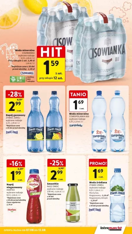 Intermarche - gazetka promocyjna Gazetka od czwartku 07.08 do wtorku 12.08 - strona 31