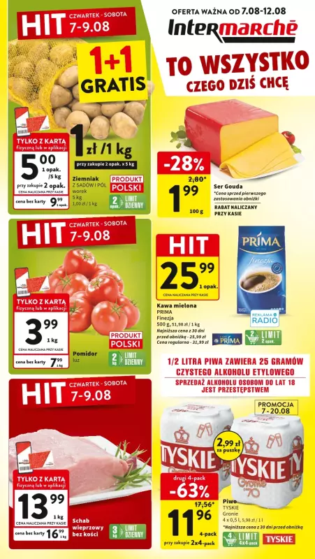 Intermarche - gazetka promocyjna Gazetka  