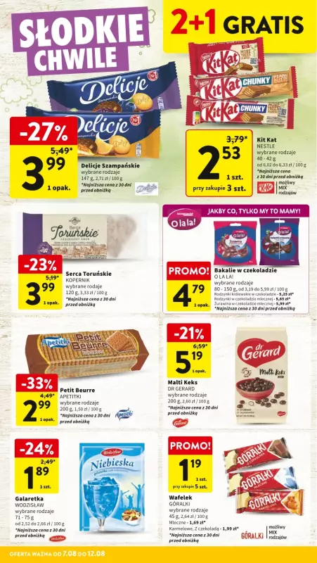 Intermarche - gazetka promocyjna Gazetka od czwartku 07.08 do wtorku 12.08 - strona 24