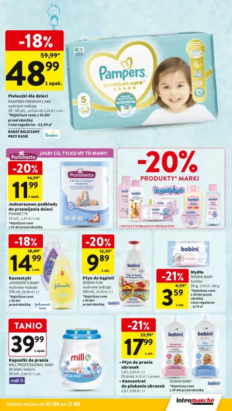 Intermarche - gazetka promocyjna Gazetka od czwartku 07.08 do wtorku 12.08 - strona 37