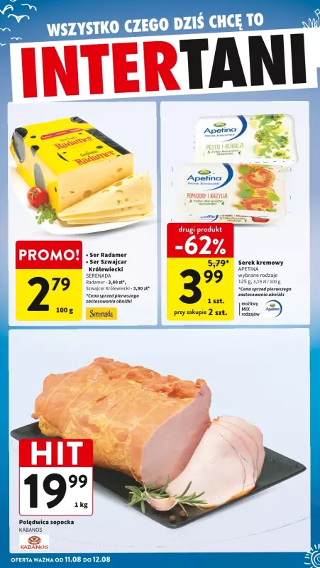 Intermarche - gazetka promocyjna Gazetka od czwartku 07.08 do wtorku 12.08 - strona 42