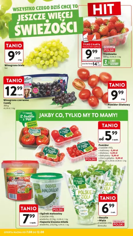 Intermarche - gazetka promocyjna Gazetka od czwartku 07.08 do wtorku 12.08 - strona 10