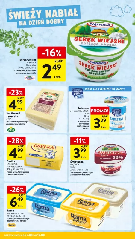 Intermarche - gazetka promocyjna Gazetka od czwartku 07.08 do wtorku 12.08 - strona 20