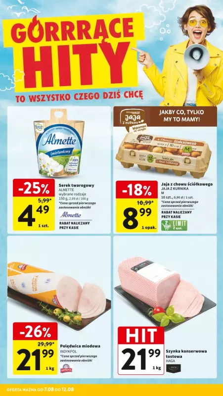 Intermarche - gazetka promocyjna Gazetka od czwartku 07.08 do wtorku 12.08 - strona 4