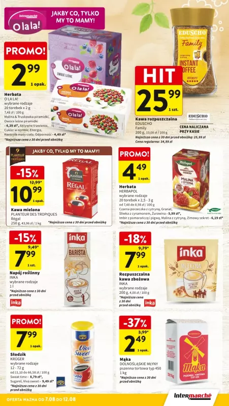 Intermarche - gazetka promocyjna Gazetka od czwartku 07.08 do wtorku 12.08 - strona 25