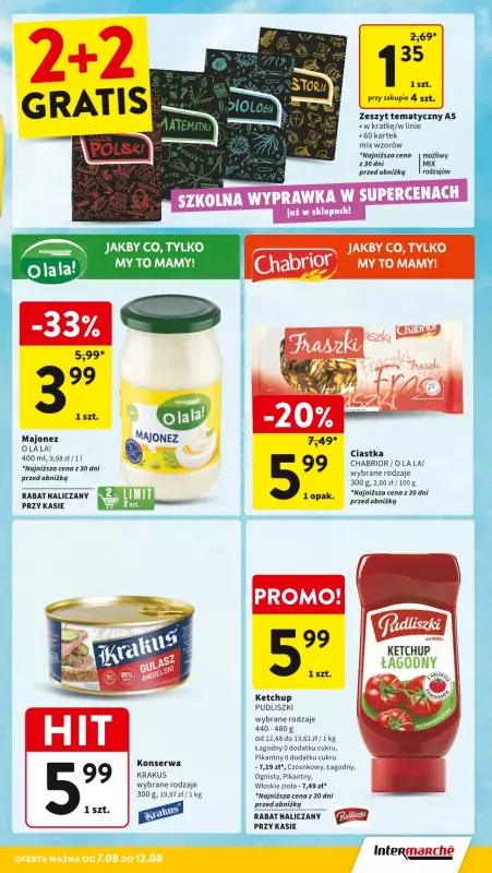 Intermarche - gazetka promocyjna Gazetka od czwartku 07.08 do wtorku 12.08 - strona 5