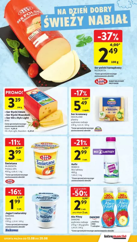 Intermarche - gazetka promocyjna Gazetka od środy 13.08 do środy 20.08 - strona 27