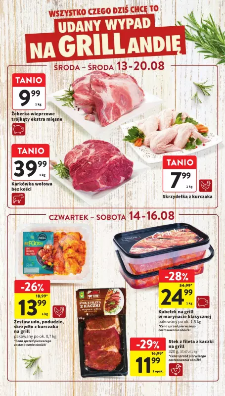 Intermarche - gazetka promocyjna Gazetka od środy 13.08 do środy 20.08 - strona 8