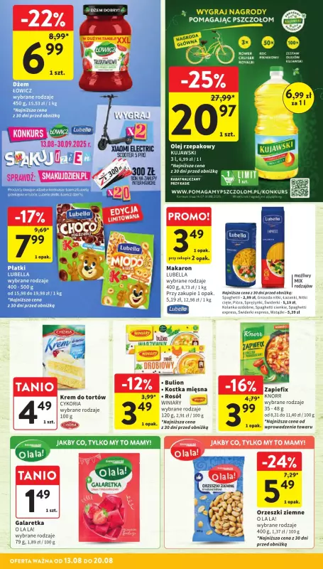 Intermarche - gazetka promocyjna Gazetka od środy 13.08 do środy 20.08 - strona 34