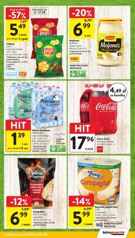 Intermarche - gazetka promocyjna Gazetka od środy 13.08 do środy 20.08 - strona 7