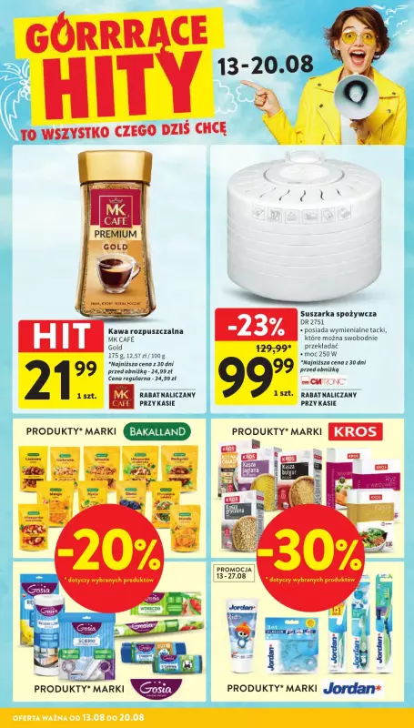 Intermarche - gazetka promocyjna Gazetka od środy 13.08 do środy 20.08 - strona 4