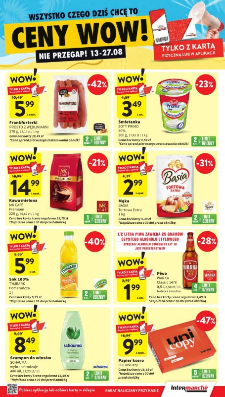 Intermarche - gazetka promocyjna Gazetka od środy 13.08 do środy 20.08 - strona 5
