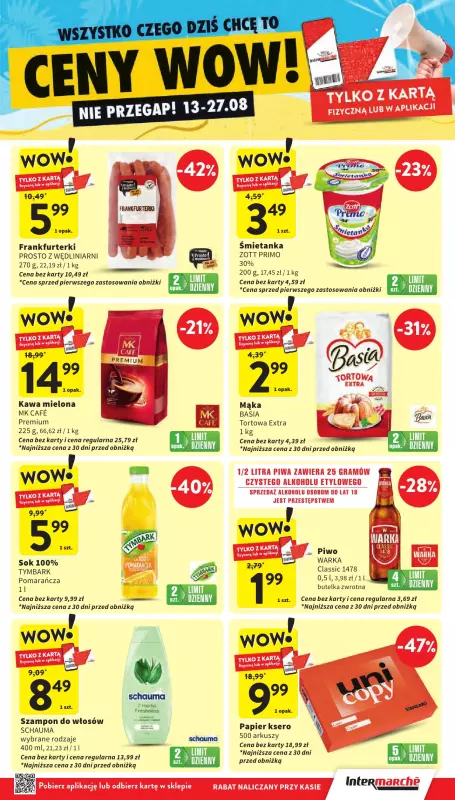 Intermarche - gazetka promocyjna Gazetka od środy 13.08 do środy 20.08 - strona 5